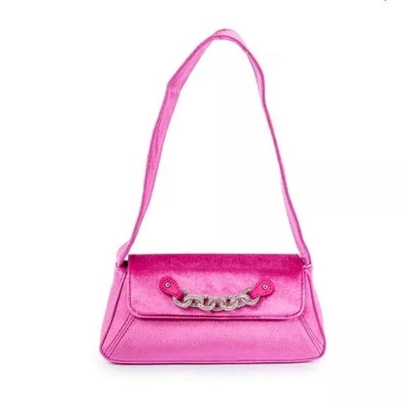 skinnydip Handbags - SKINNYDIP LONDON Velvet Bling Shoulder Bag